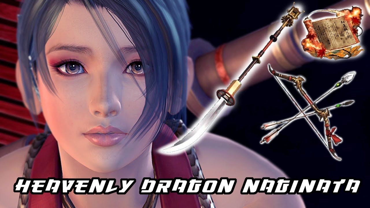 Ninja Gaiden Sigma 2 - Heavenly Dragon Naginata (Momiji)《Moveset》