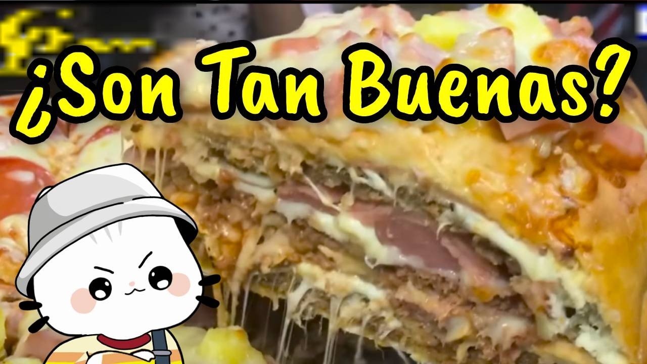 Probé las Pizzas MÁS VIRALES de Tiktok ¿Valen la pena?