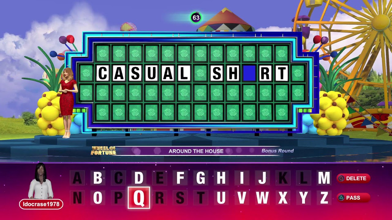 Wheel of Fortune - Gameplay w/ Commentary