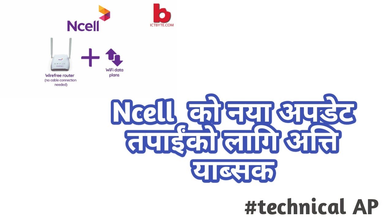 How we buy Ncell wirefree wifi in napali