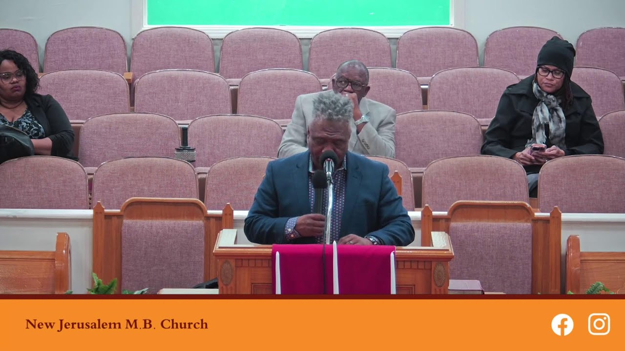 New Jerusalem M. B. Church | Sunday Service 11/30/2025