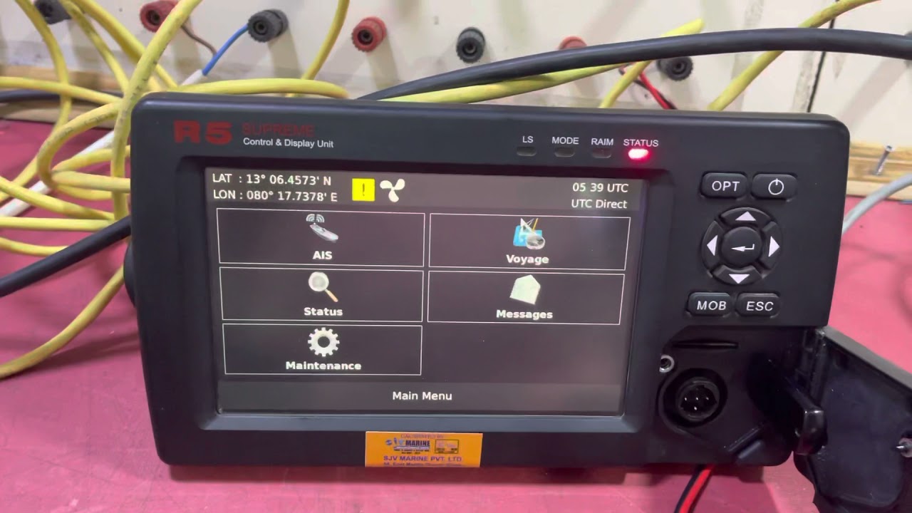 SAAB R5 AIS Software Update