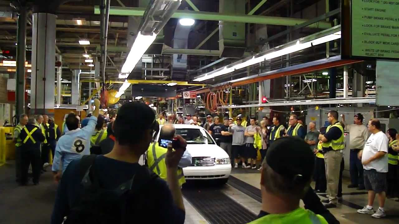 St. Thomas Assembly Plant  - The last Crown Vic - End of Line 8