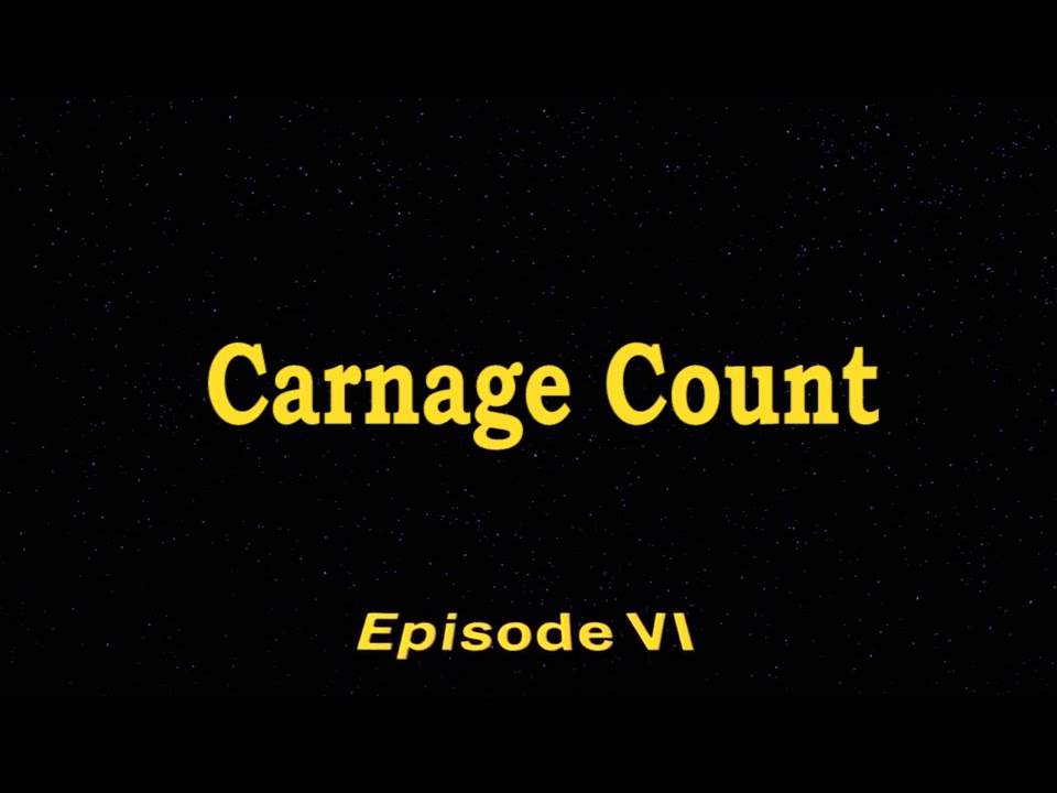 Star Wars Episode VI: Return of the Jedi (1983) Carnage Count