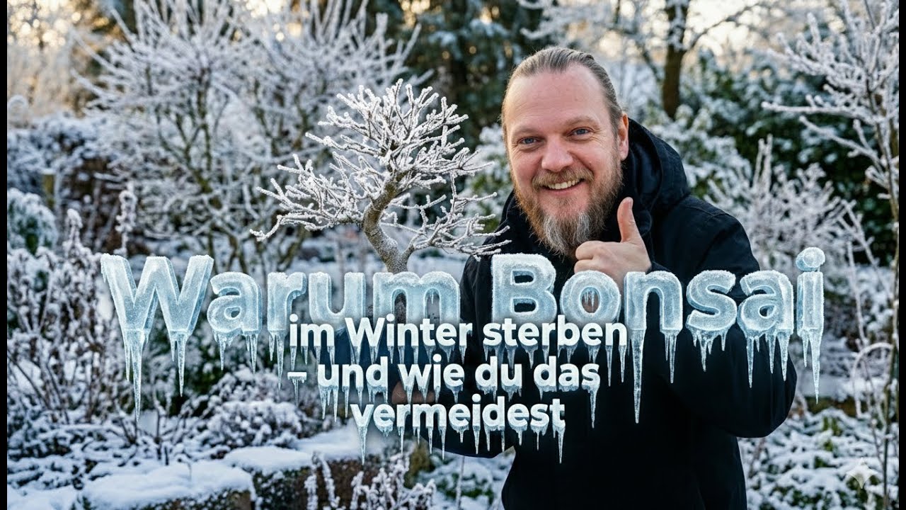 Warum Bonsai im Winter sterben – und wie du das vermeidest
