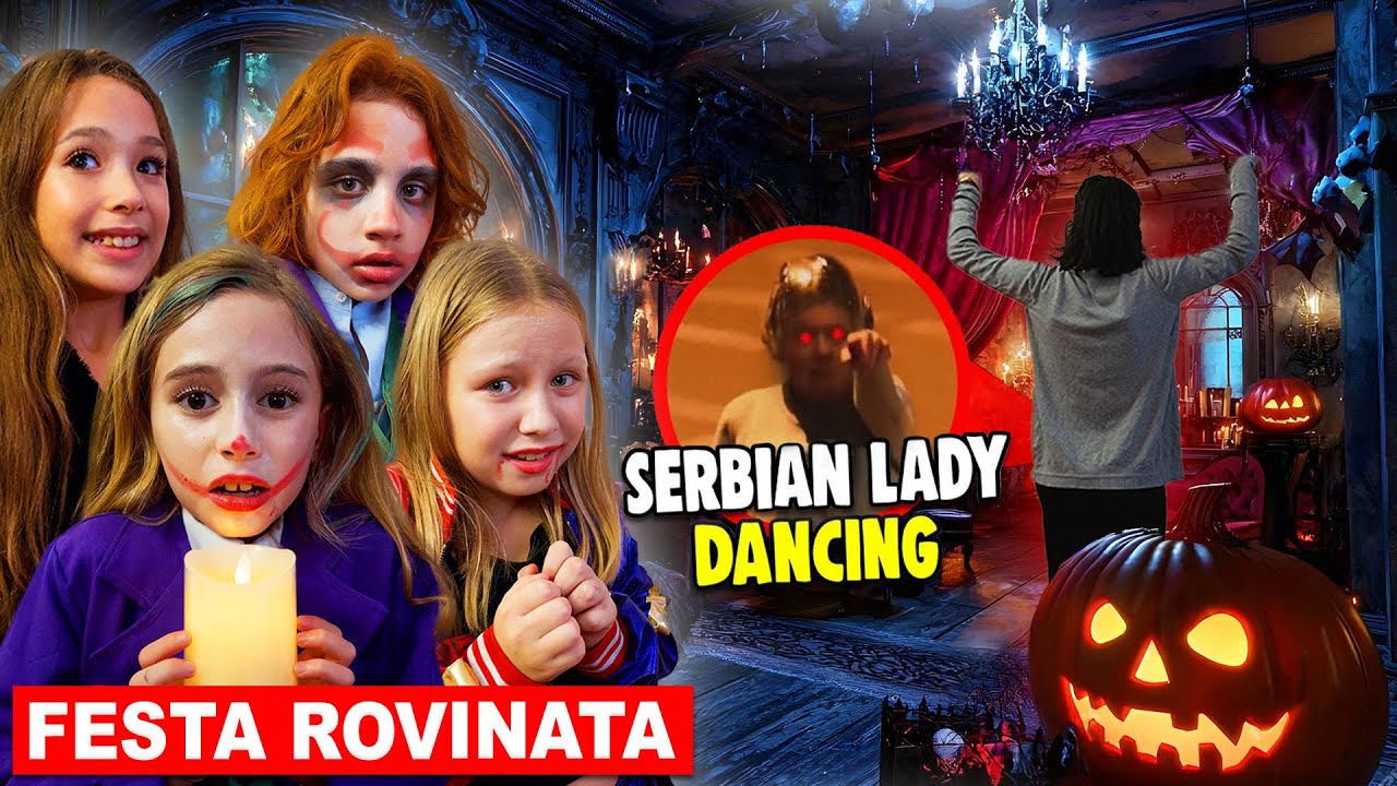 LA DANCING SERBIAN LADY ROVINA LA FESTA DI HALLOWEEN DI GIORGIA E TUTTI I NOSTRI AMICI!