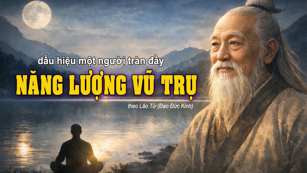 Dấu hiệu một Người tràn đầy NĂNG LƯỢNG VŨ TRỤ - theo Lão Tử (đạo đức kinh)