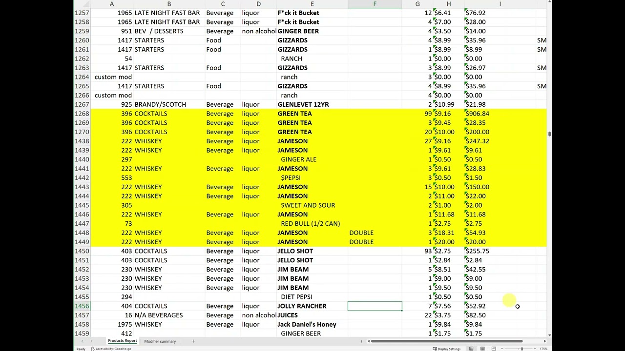 How to integrate SmartTab POS reports with your bar's liquor inventory system