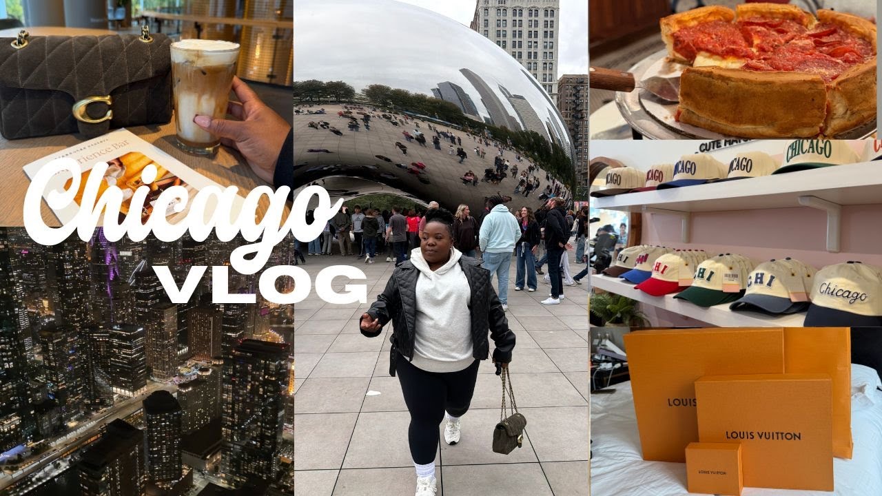 Chicago Vlog | City Views + Good Food + First Time Moments