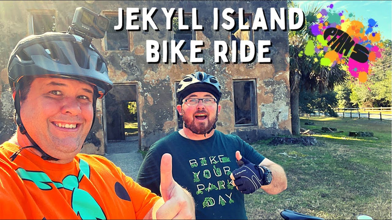Biking Jekyll Island Georgia