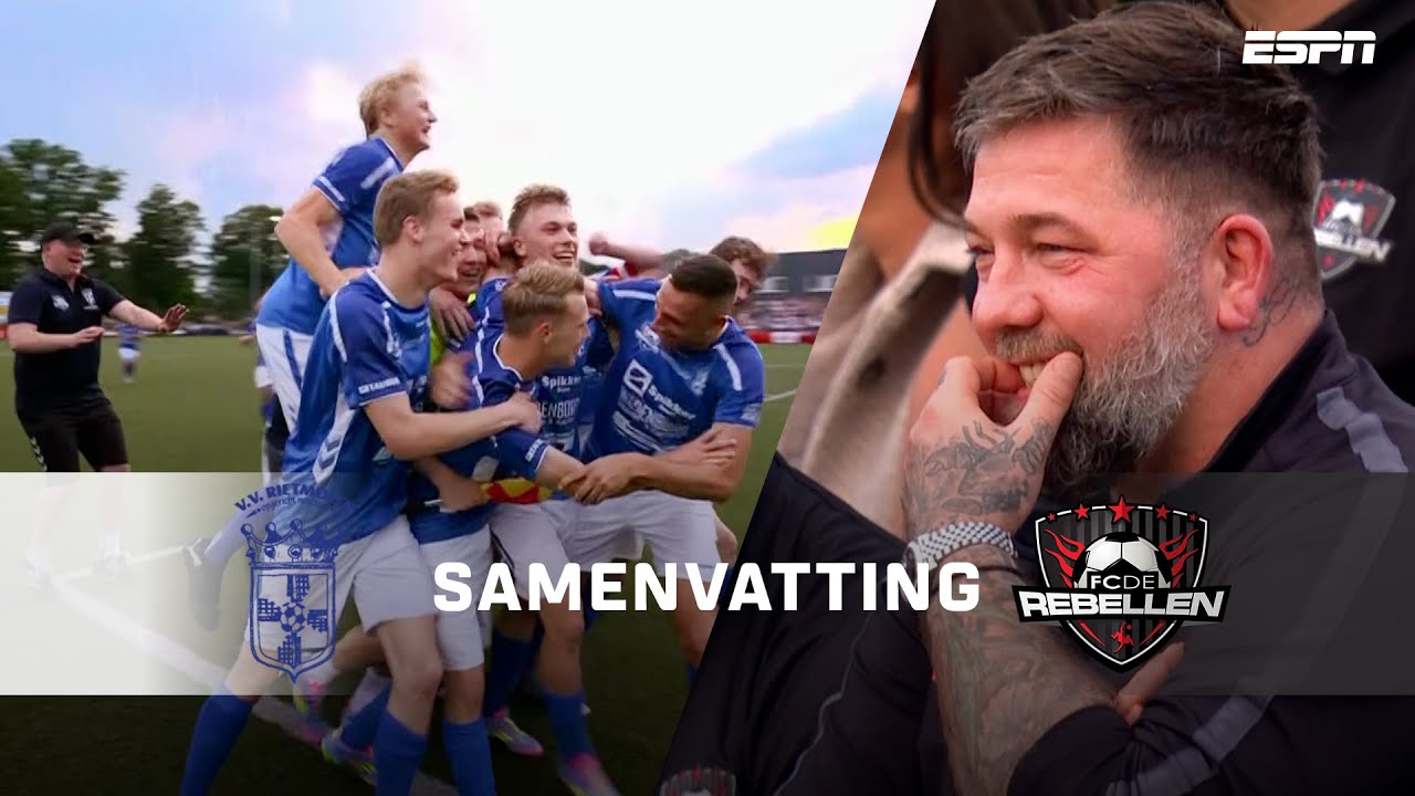 PENALTY'S BESLISSEN de WEDSTRIJD VAN JE LEVEN! 🤩 | Samenvatting VV Rietmolen 1 - FC De Rebellen