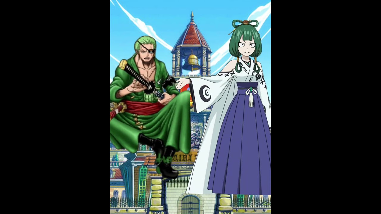 Zoro vs Fairy tail Girls # Fairy tail # Anime # One Piece # 100YQ # Egghead # Haki God #