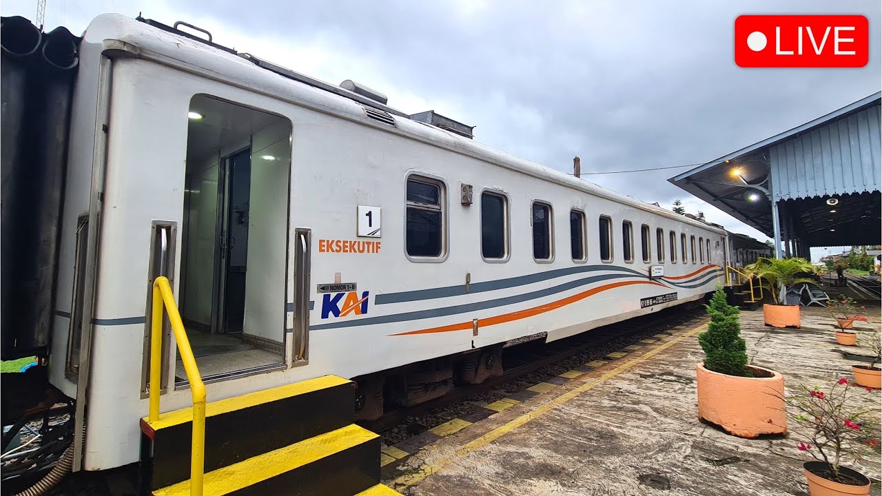 🔴 KA PANGRANGO EKSEKUTIF MAKIN NYAMAN ??!! Trip KERETA API PANGRANGO Eksekutif Sukabumi - Bogor