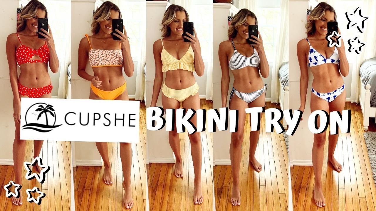 CUPSHE SWIMSUIT TRY ON HAUL + REVIEW