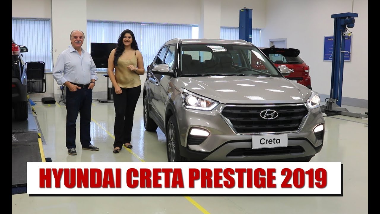 Hyundai Creta Prestige 2.0 2019 - Apresentação por Emilio e Camila Camanzi
