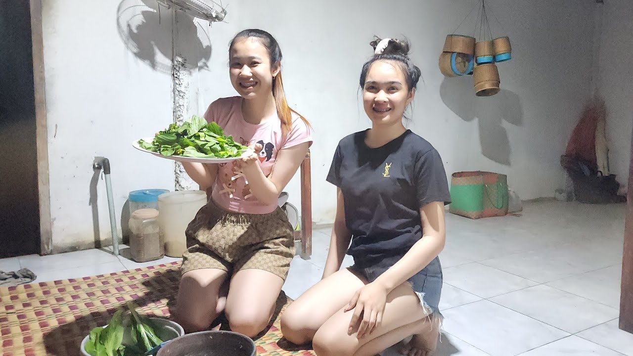 ทำผัดหมี่กับสาวธาร🇱🇦🇹🇭