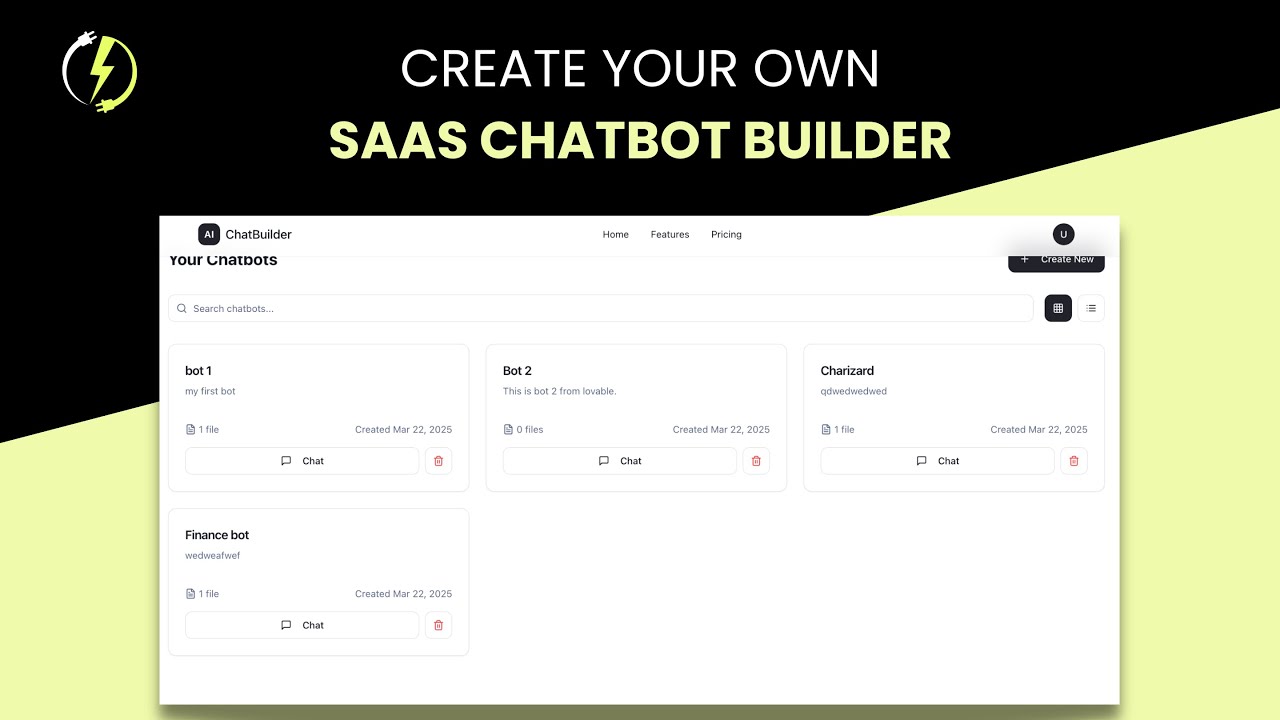 Build Your Own AI Chatbot Builder Tool Using Lovable, NoCodeBackend and Straico