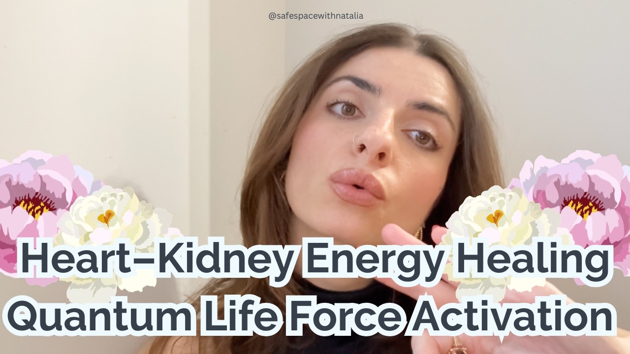 ASMR QUANTUM LIFE FORCE ACTIVATION | HEART - KIDNEY HEALING