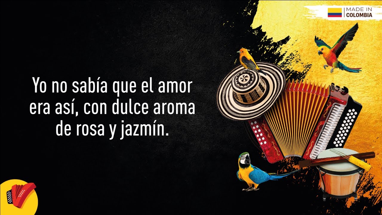 Te Eché De Menos, Binomio De Oro De América, Video Letra - Sentir Vallenato