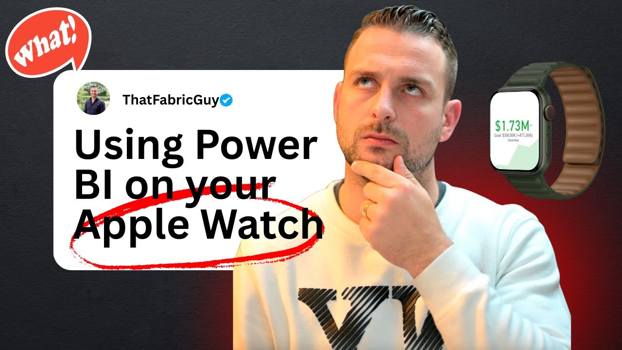 Using Power BI on an Apple Watch