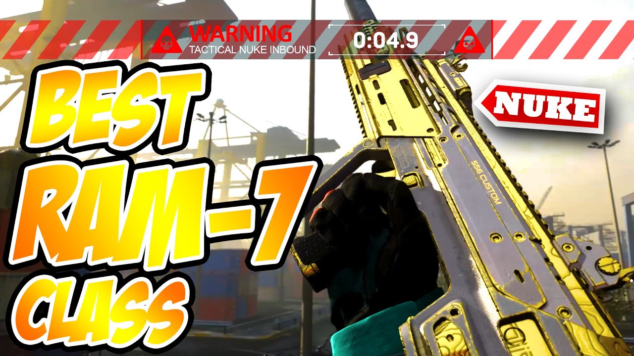 NO RECOIL RAM-7 BEST CLASS SETUP (TACTICAL NUKE) | IT'S NOW BETTER THAN EVER 🤩🤩 COD Modern Warfare