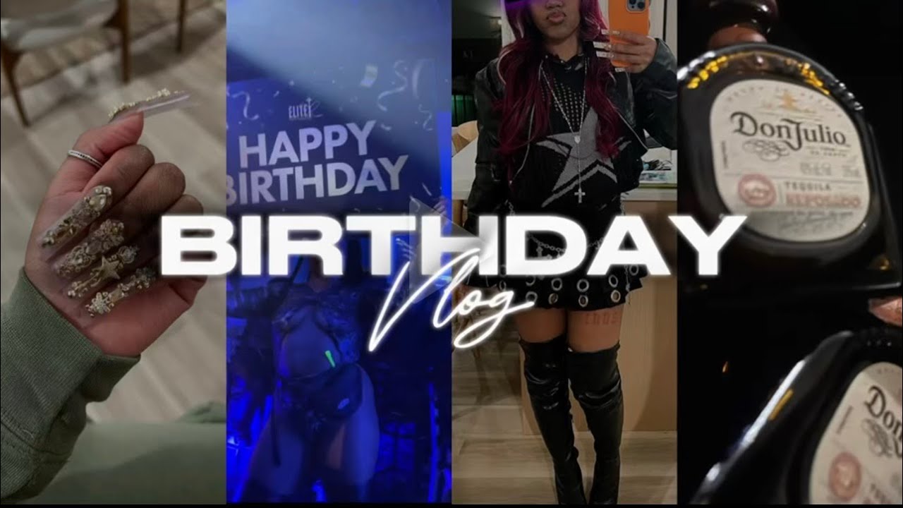 BIRTHDAY VLOG  | celebrate my twenty third birthday with me 💗