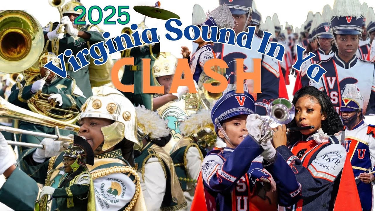 Virginia State University vs Norfolk State University 5th Quarter | Pure HBCU Band Excellence