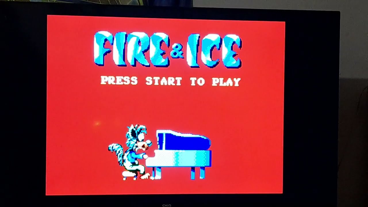 Fire et ice (master system) Exclusivité bresil 