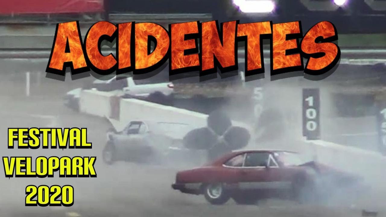 Acidentes Velopark 2020. Opala, Chevette, Karmanghia.....