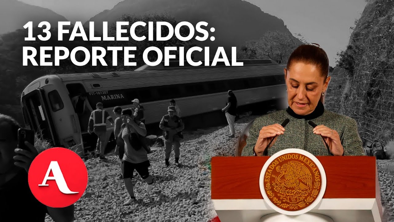 Sheinbaum viajar&aacute; a Oaxaca tras descarrilamiento del Tren Interoce&aacute;nico