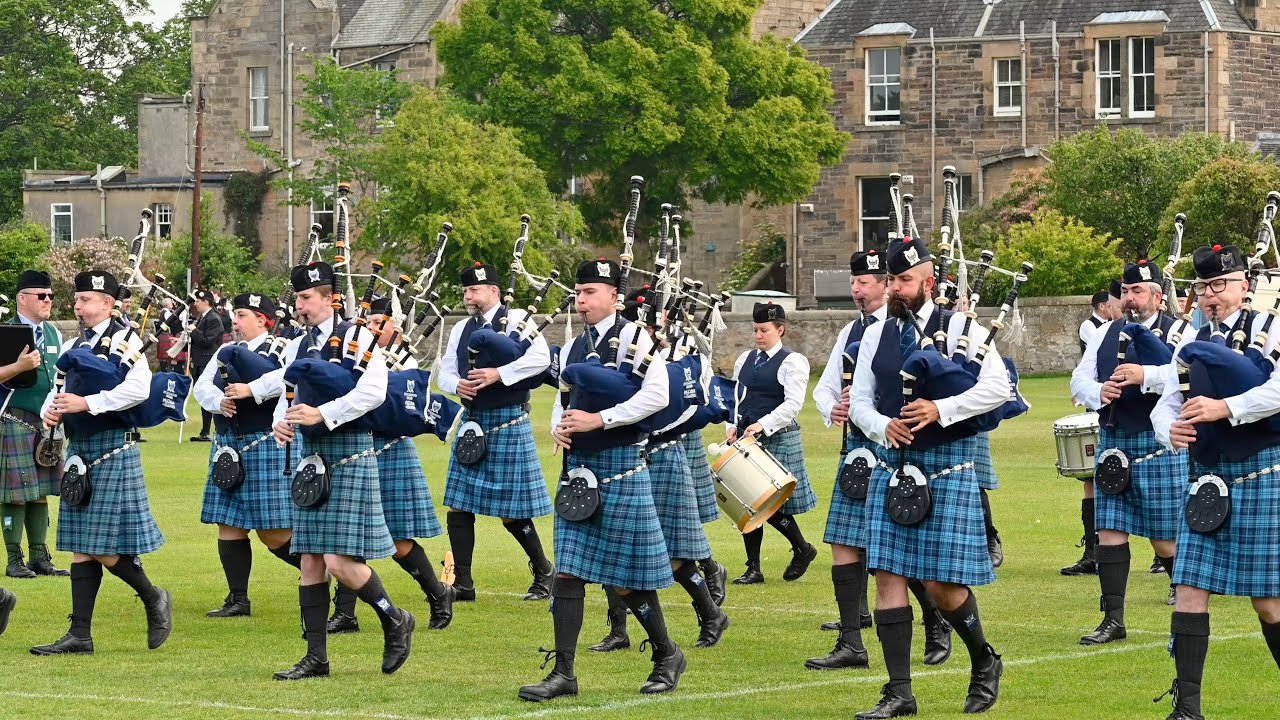 City of Edinburgh Pipes and Drums won the Gd2 overall including best drumming at the 2023 RSPBA