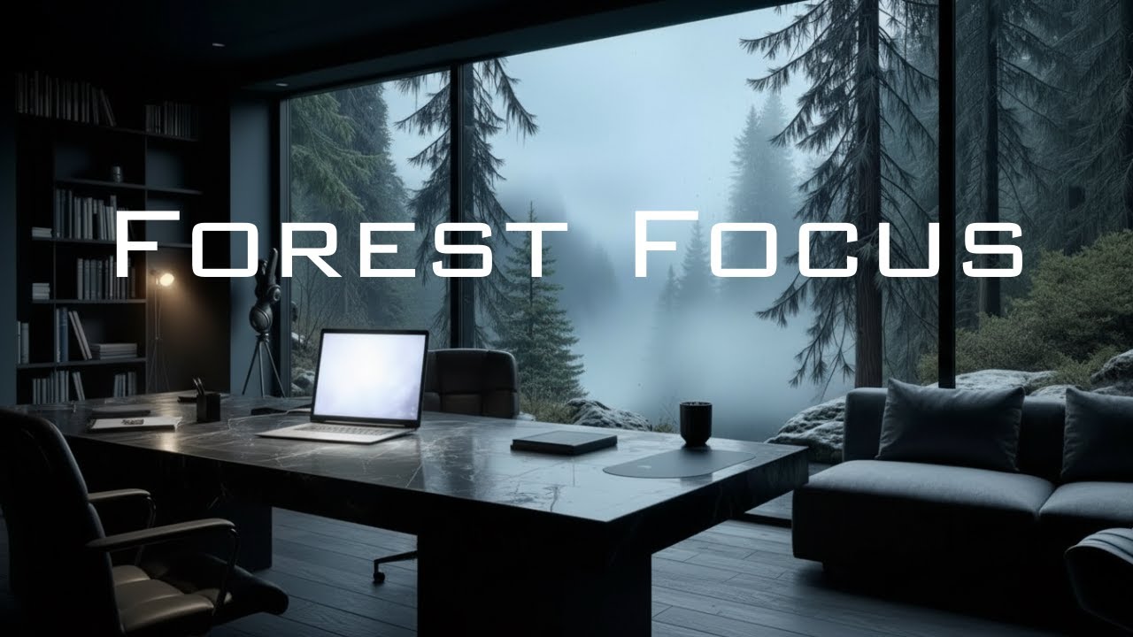 Deep Work Ambient Music | Forest Focus Soundscape for Hyperfocus & Productivity