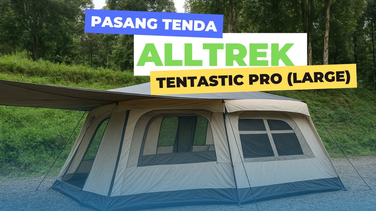 Tenda ALLTREK TENTASTIC PRO LARGE setup 