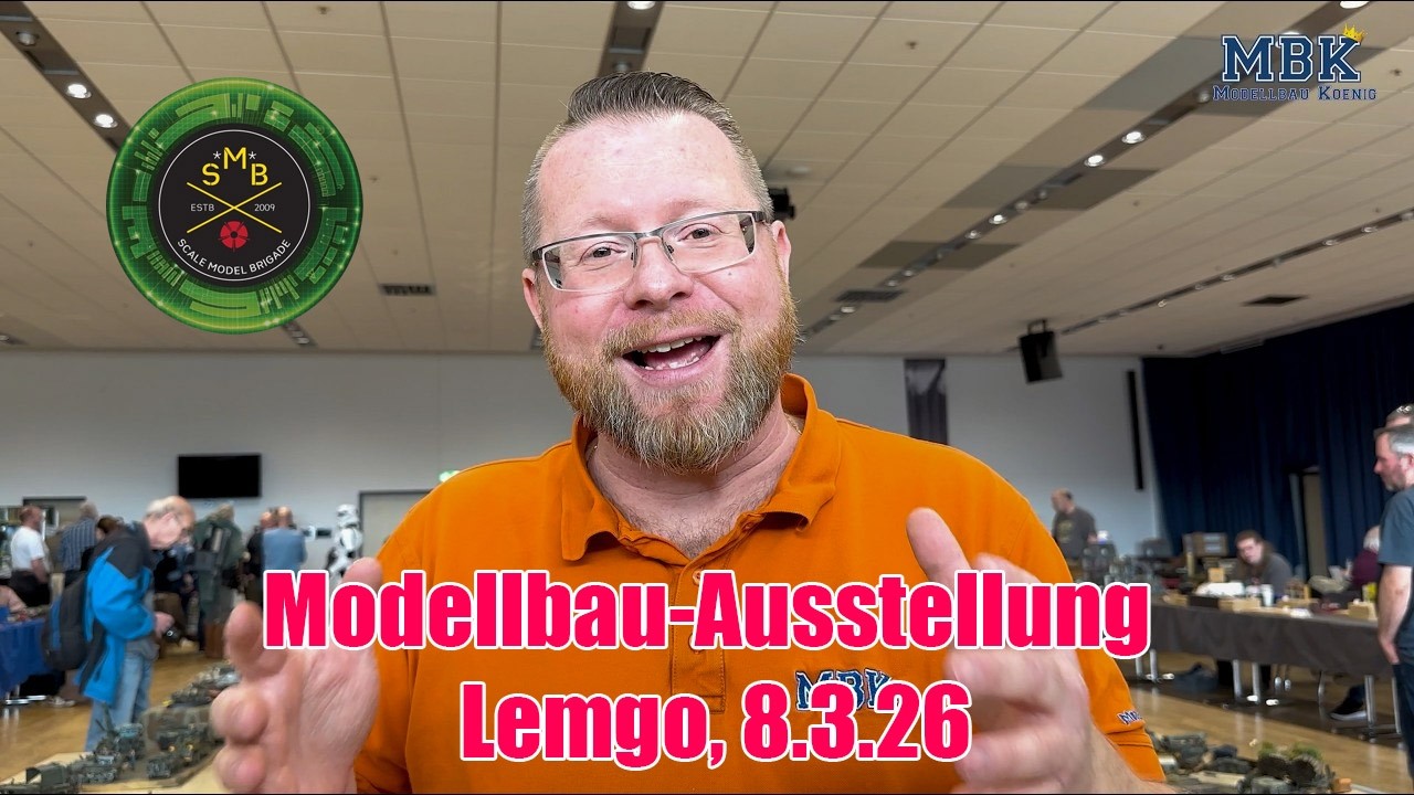 Unglaubliche Modelle! Rundgang &uuml;ber die SMB Modellbau Ausstellung Lemgo 2026 - MBK on Tour #076