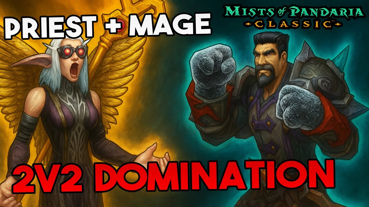 Mage + Priest 2v2 Is INSANE in MoP Classic