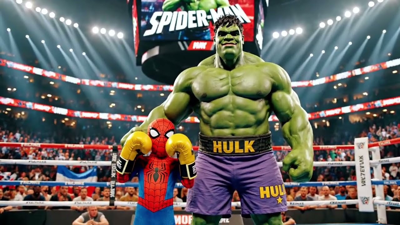 Unexpected team up: Spider-Man’s Final Battle 💔 | Hulk & Son’s Emotional Moment vs Venom
