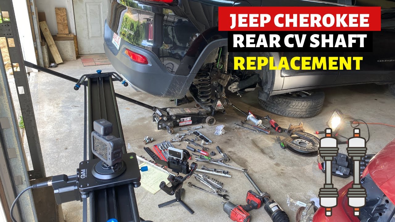 2015 Jeep Cherokee KL Rear Half Shaft (CV Axle) Replacement