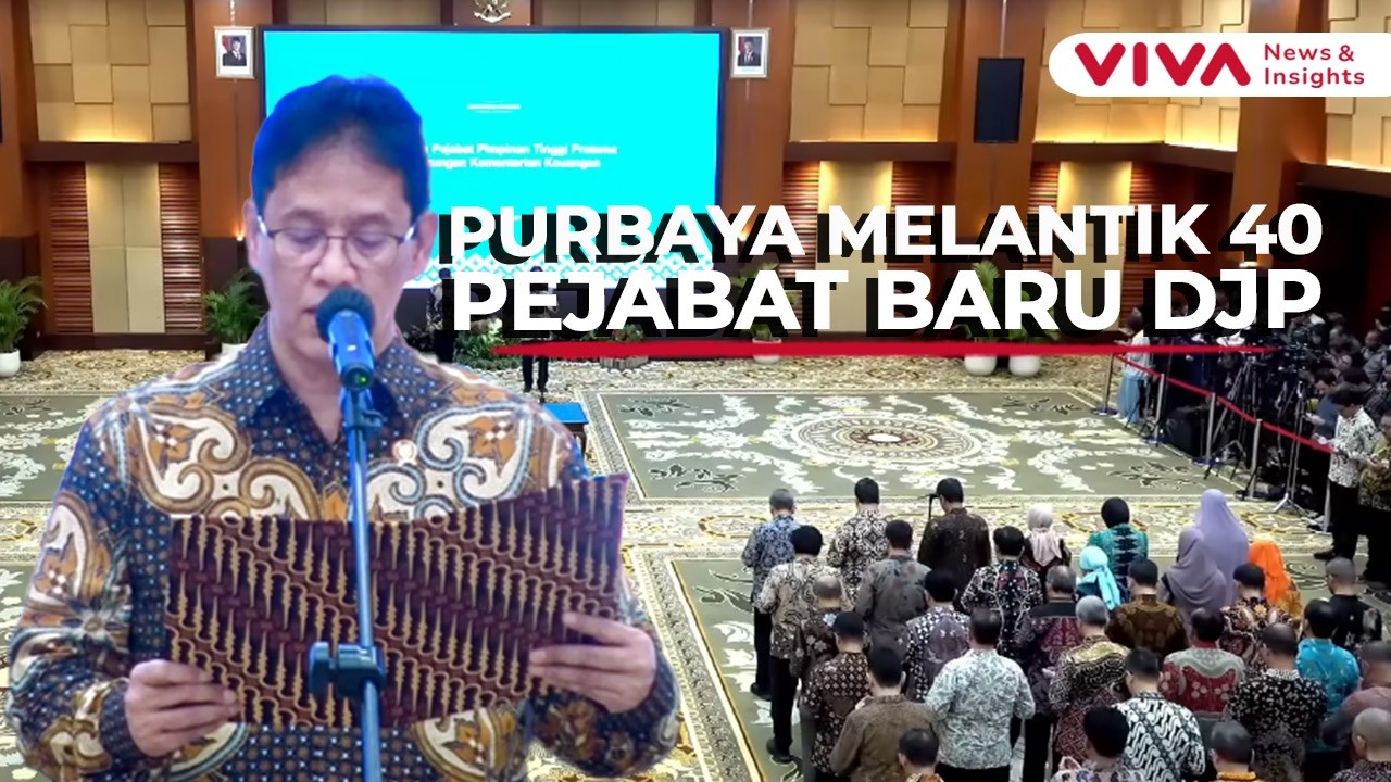 Rombak Besar-besaran! Menkeu Purbaya Melantik Puluhan Pejabat Pajak