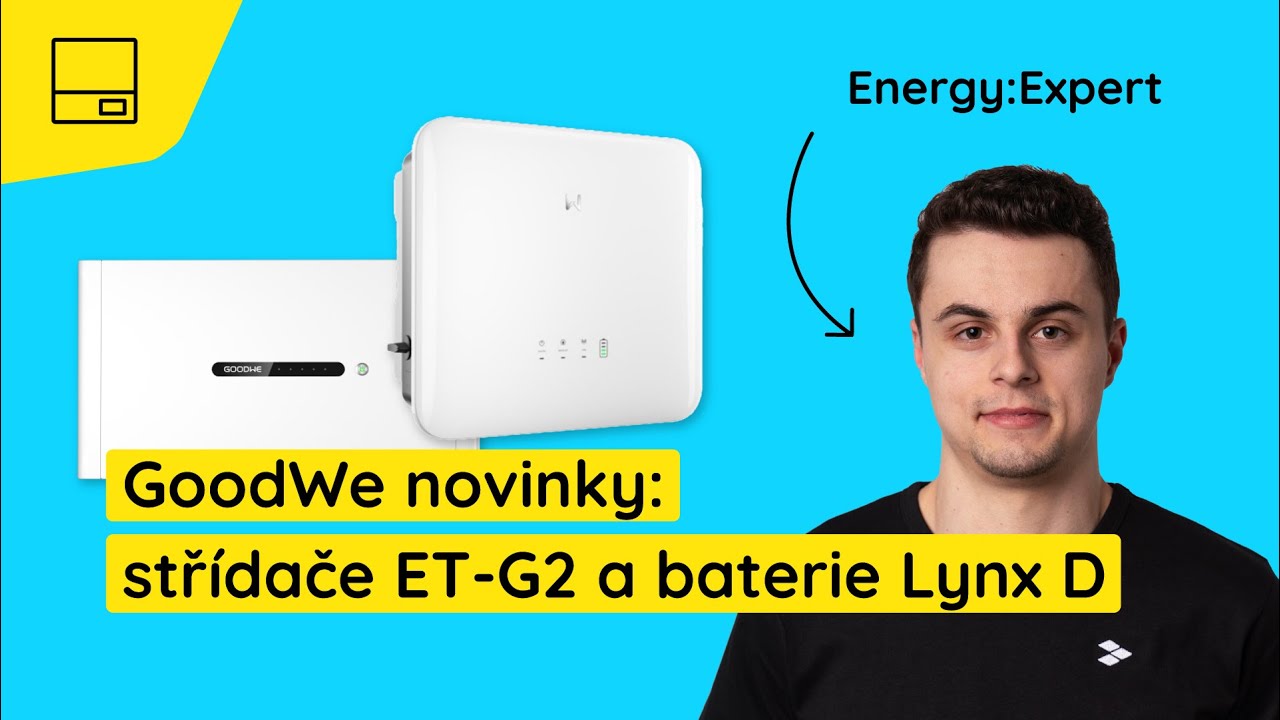 ⚡ GoodWe ET G2 + Lynx Home D – Dokonalé spojení pro energetickou nezávislost!