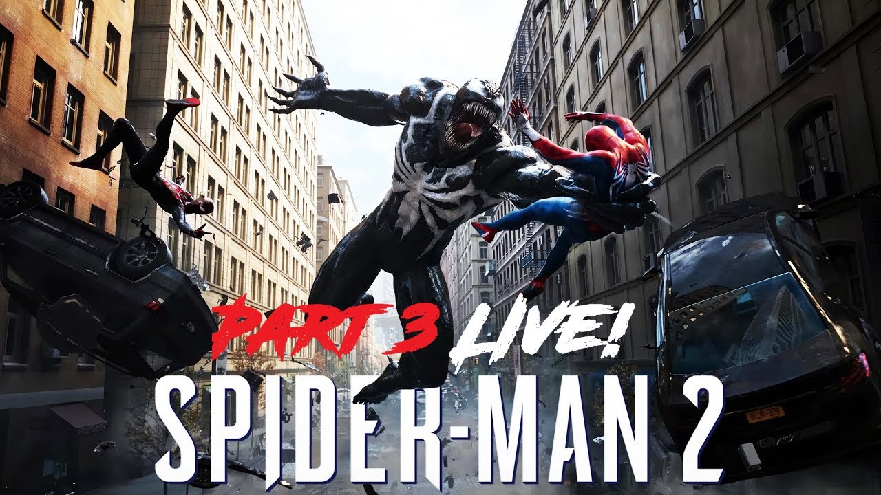 SPIDER -MAN  2  part 3 Irl  Live stream and chat !