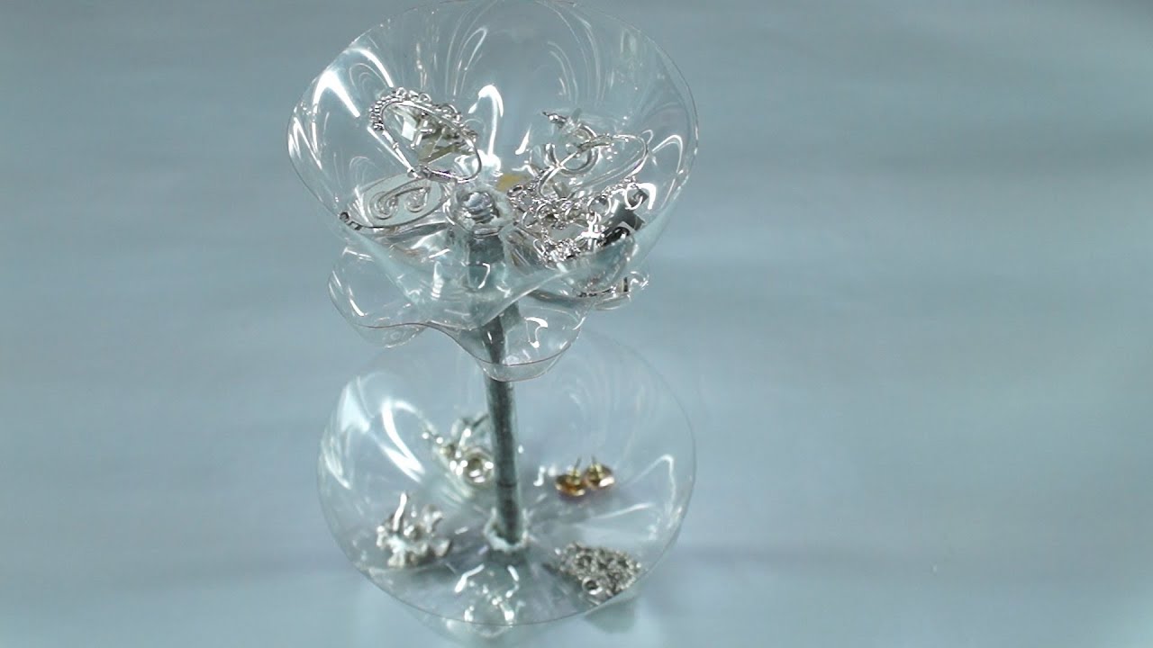 How to Make Small Items Organizer with Plastic Bottles- HomeArtTv by Juan Gonzalo Angel