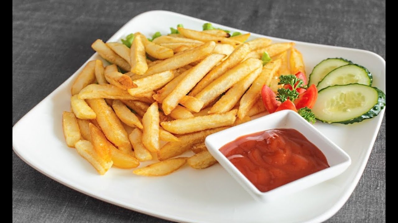 Kartof Fri - Evdə Hazırlanması  Cıtır Patates Kızartması