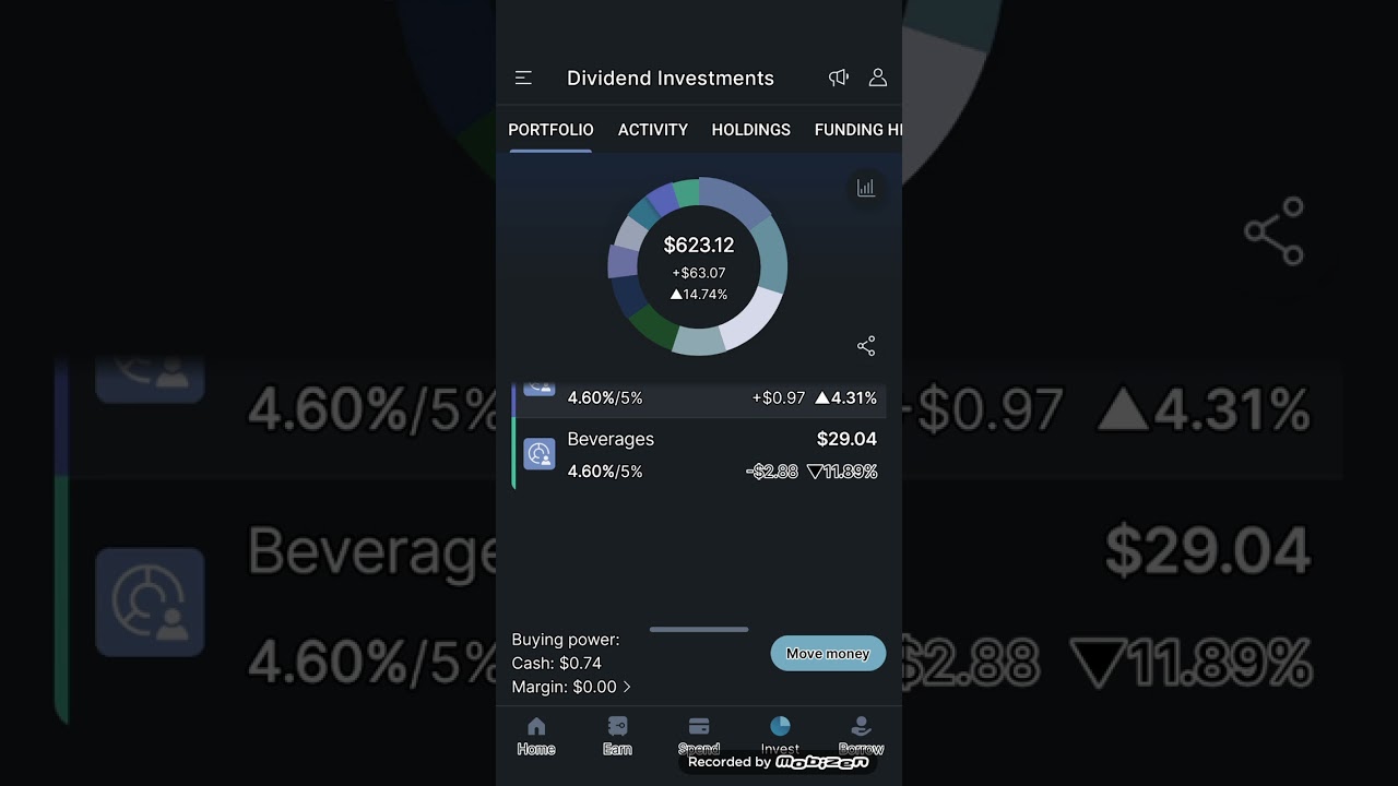 M1 Finance Dividend Portfolio Daily Update #Part 182