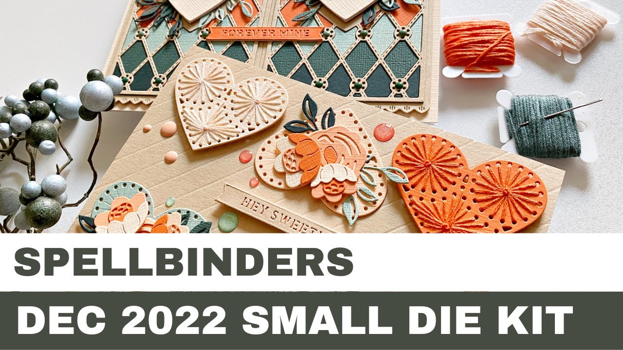 #174 Spellbinders December 2022 Small Die Kit - Card Inspirations