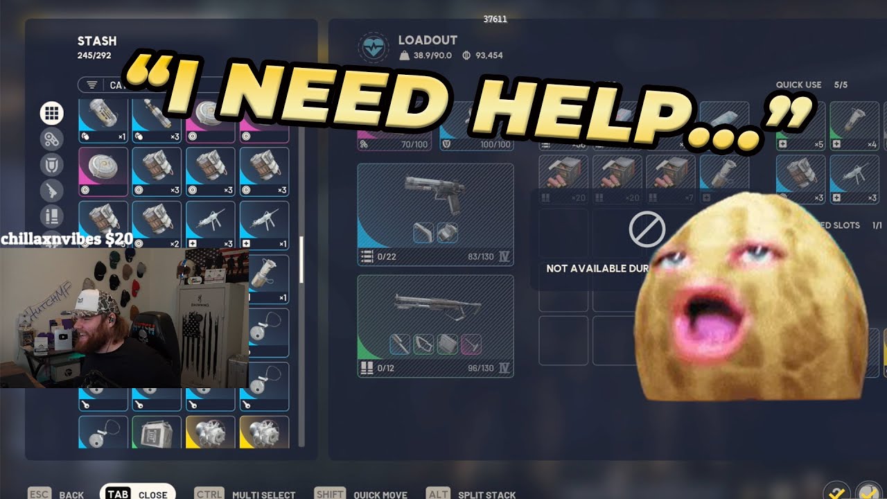 A Tired Burnt Peanut Randomly Joins Hutch & Nickmercs Call...