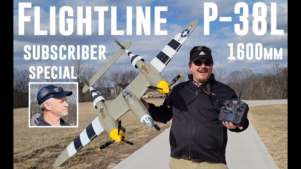 Subscriber Special - Mike's - FlightLine - P-38L Lightning - 1600mm