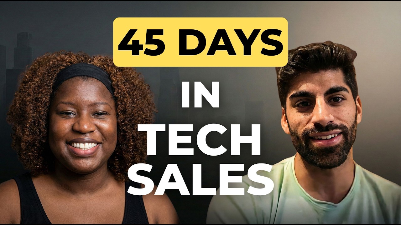 From Recruiter to Tech Sales ... In 45 Days