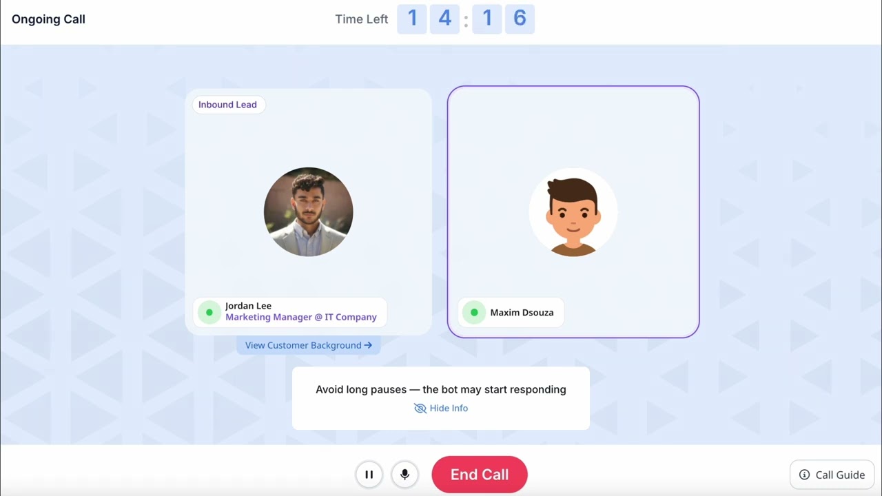 AI Roleplay Bots for Insurance Sales Teams ( Inbound lead- Auto Insurance)