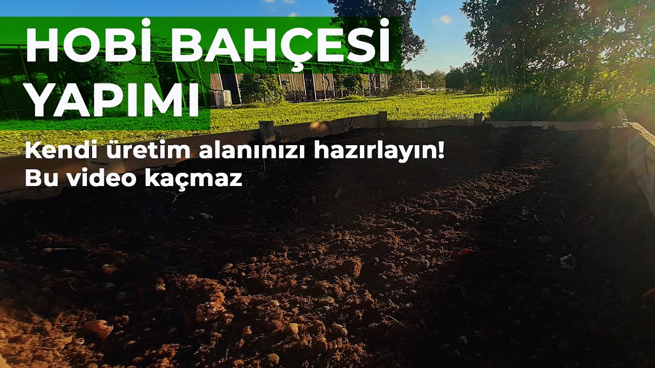 Organik Hobi Bitki Havuzu ve Toprak Hazırlığı - Bahçe - Balkon Nereye Yapmak İsterseniz.