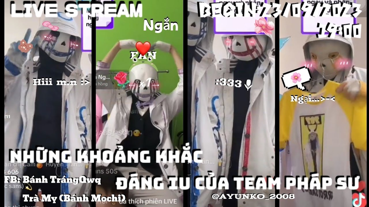 *Video Ngắn* Live Stream những khoảng khắc đáng iu của team pháp sư//#phapsugangster//By-Mee